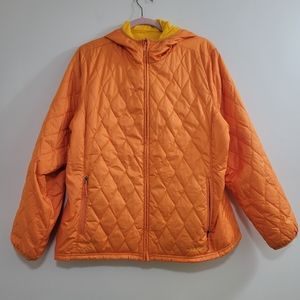 L.l. bean reversible quilted puffer jacket 1X